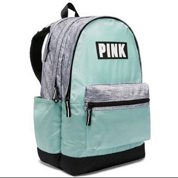 PINK Victoria's Secret Handbags - 🆕 PINK VS💫 2017 Seafoam Backpack